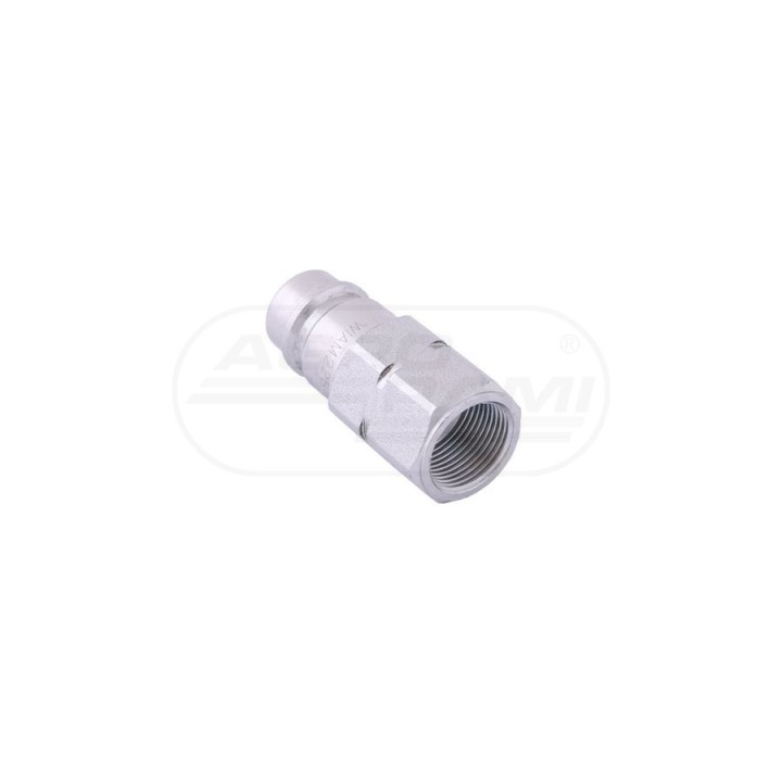 Szybkozłącze hydrauliczne wtyczka M22x1,5 gwint wewnętrzny EURO M22X1,5 ISO 7241-A WARYŃSKI Waryński