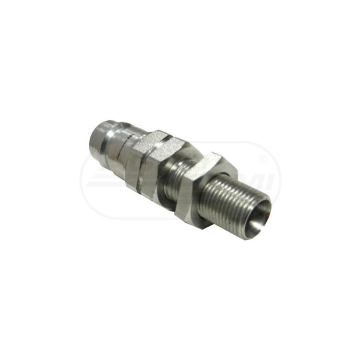 Szybkozłącze hydrauliczne wtyczka long M18x1,5 gwint zewnętrzny EURO 9100818W ISO 7241-A WARYŃSKI Waryński