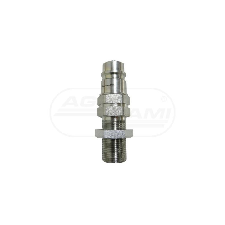 Szybkozłącze hydrauliczne wtyczka long M22x1,5 gwint zewnętrzny EURO 9100822W ISO 7241-A WARYŃSKI Waryński