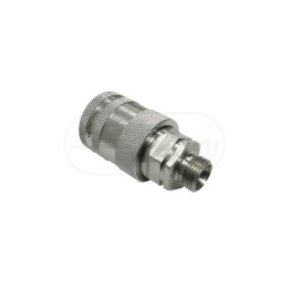 Szybkozłącze hydrauliczne gniazdo M18x1,5 gwint zewnętrzny EURO PUSH-PULL 9100818G ISO 7241-A WARYŃSKI Waryński