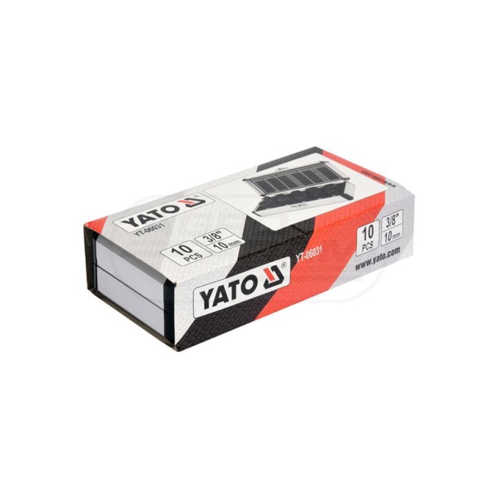 Zestaw wykrętaków do śrub YATO 10 elementowy YT06031