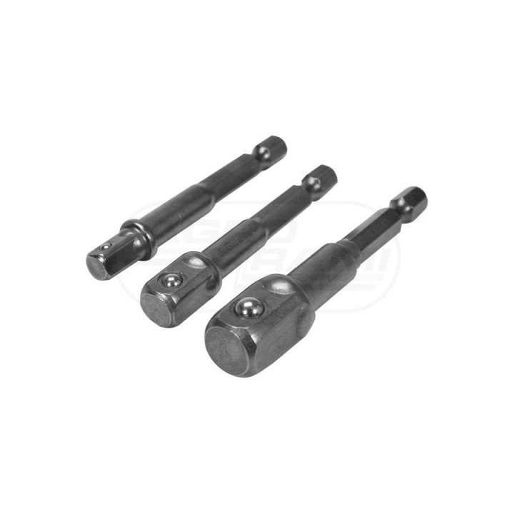 Zestaw adapterów do nasadek HEX YATO 1/4",3/8",1/2" YT04685