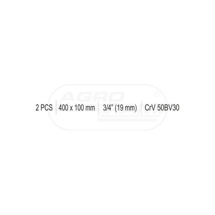 Pokrętło typu L YATO 3/4" 400x100 mm YT13475