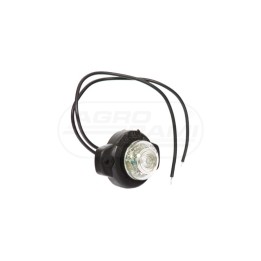 Lampa obrysowa przednia, 12V-24V W24, 129 WAŚ