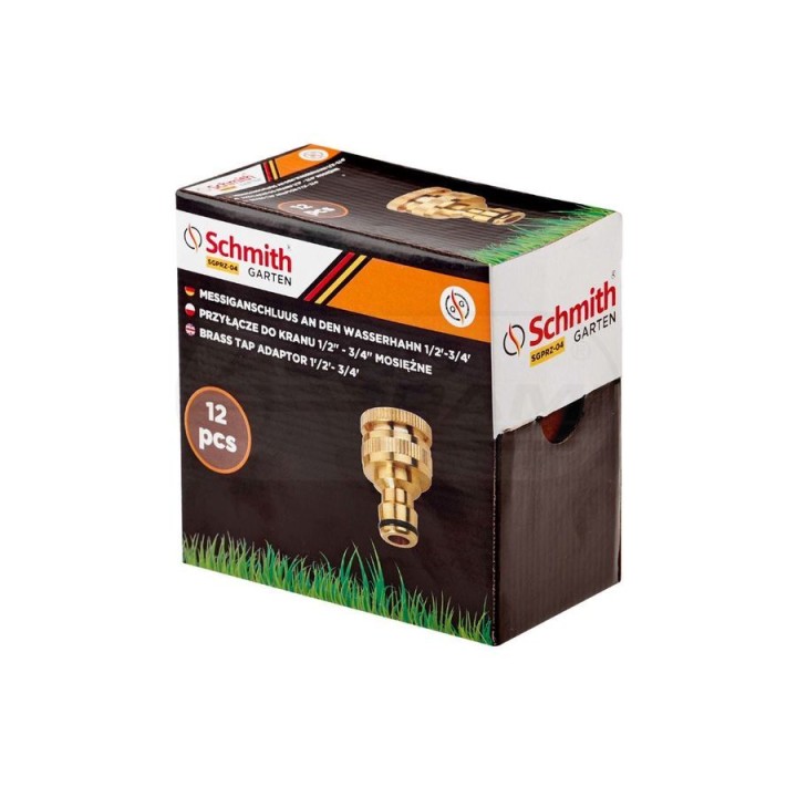 Przyłącze do kranu mosiężne Schmith 1/2" - 3/4" SGPRZ-04 SCHMITH