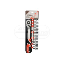 Zestaw nasadek z akcesoriami YATO 1/2" 12 elementowy YT38821