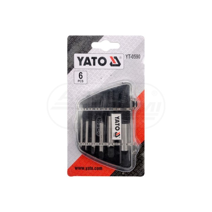 Wykrętaki do śrub YATO 6 sztuk YT0590
