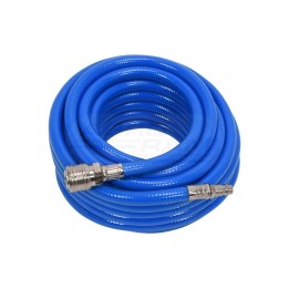 Wąż pneumatyczny zbrojony PVC z szybkozłączami YATO 8mm x 10m YT24220