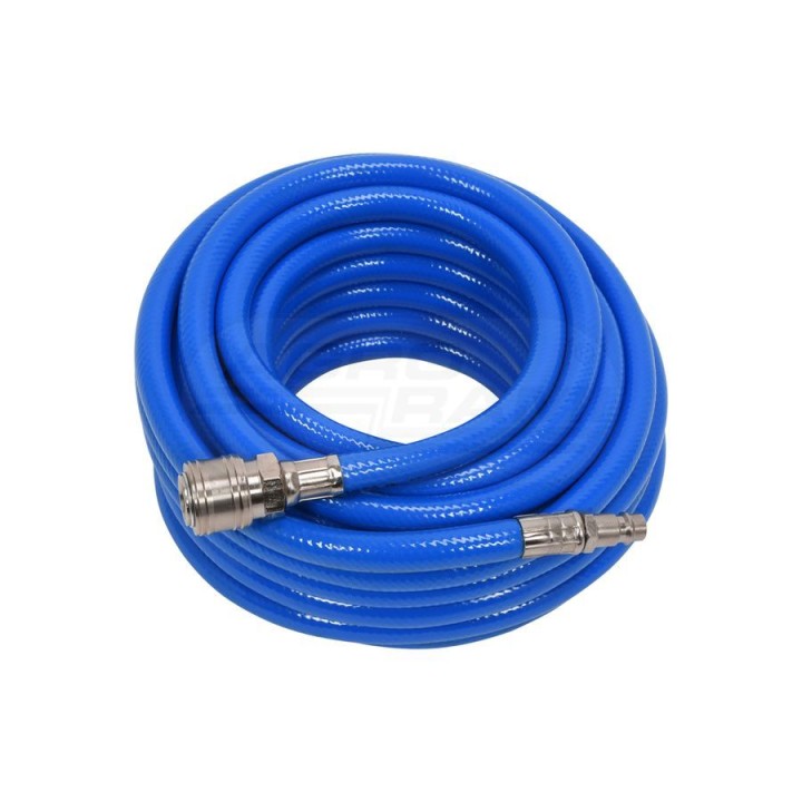 Wąż pneumatyczny zbrojony PVC z szybkozłączami YATO 8mm x 10m YT24220