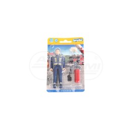 Figurka strażaka z gaśnicą Bruder 60100 BR60100, BR60100 BRUDER