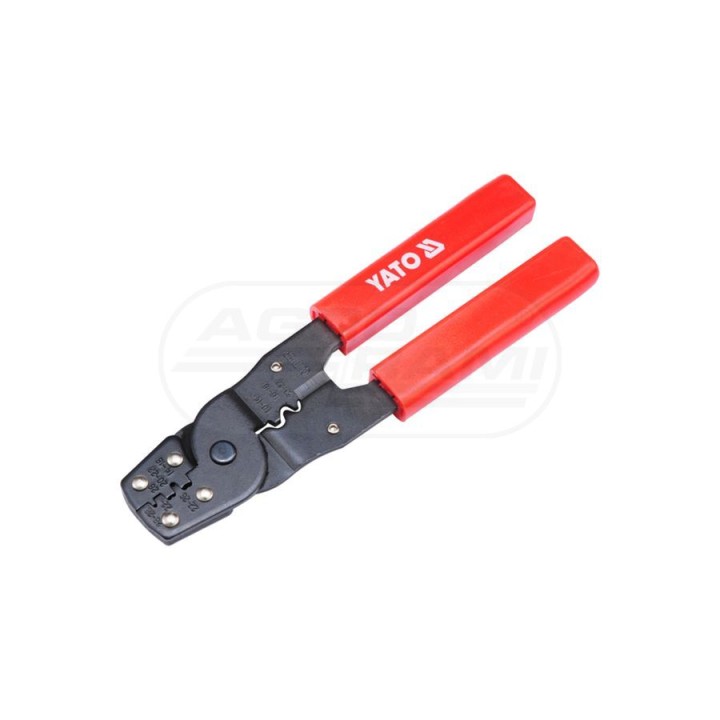 Szczypce do zaciskania konektorów 2 funkcje YATO 0.08-6 mm2 YT2256