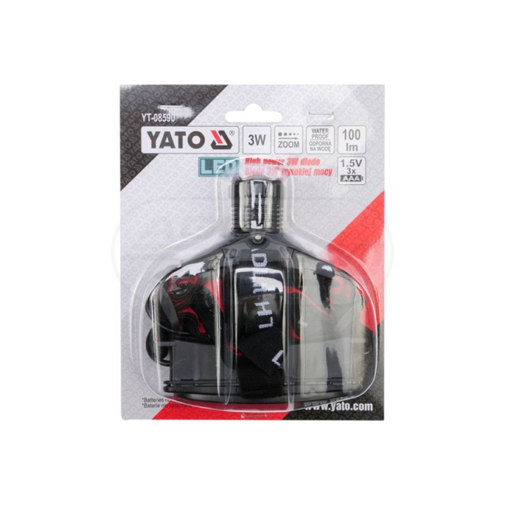 Latarka czołowa LED YATO YT08590