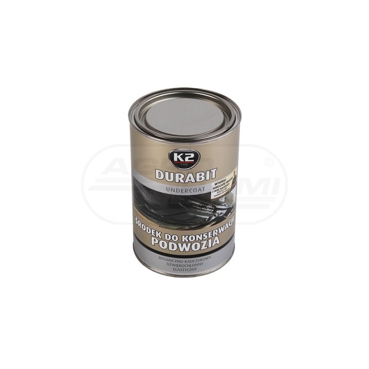Środek do konserwacji podwozi K2 L-326 /CZARNY/ DURABIT-1L-PĘDZEL