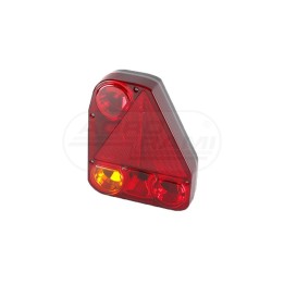 Lampa zespolona tylna z trójkątem odblaskowym  HOR56 (narożna prawa ze światłem przeciwmgielnym) LZT 754 HORPOL