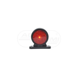 Lampa zespolona obrysowa przednio-tylna, 12V-24V + przewody 35cm LgY-S 0,75mm2, diody 641, W56RR WAŚ