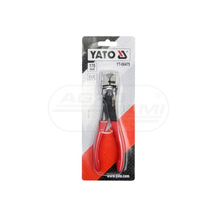 Szczypce do opasek zaciskowych typu CLIC, CLIC-R YATO YT06475