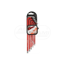 Zestaw kluczy imbusowych powlekanych TORX YATO 10 elementów YT0563