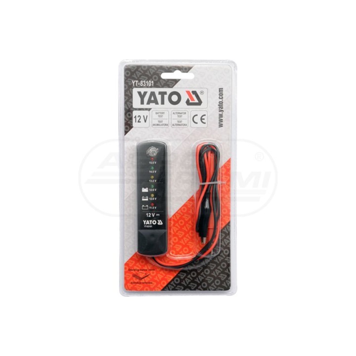 Samochododowy miernik napięcia YATO 12V YT83101