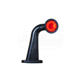 Lampa zespolona obrysowa przednio-tylna lewa, 12V-24V + przewody 18cm LgY-S 0,75mm2, diody 415BCL, W21.5S WAŚ