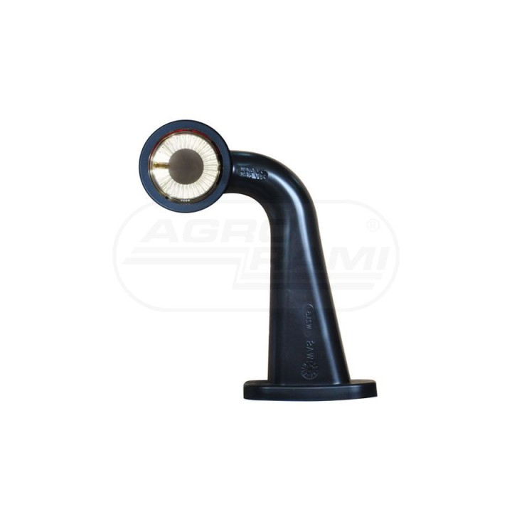 Lampa zespolona obrysowa przednio-tylna lewa, 12V-24V + przewody 18cm LgY-S 0,75mm2, diody 415BCL, W21.5S WAŚ