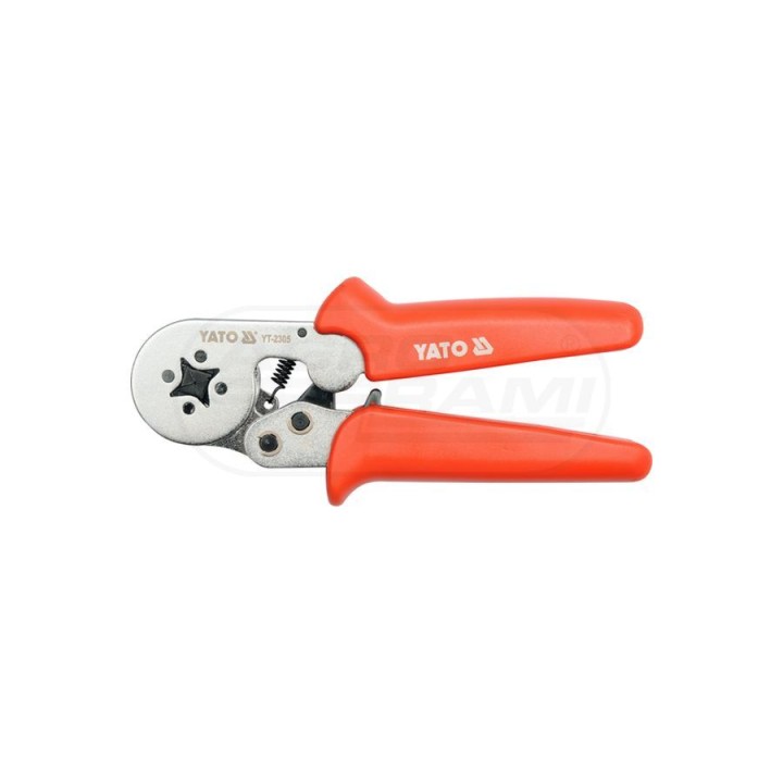 Zaciskarka do tulejek szczypce do zaciskania konektorów YATO 0,2-6mm2 YT-2305