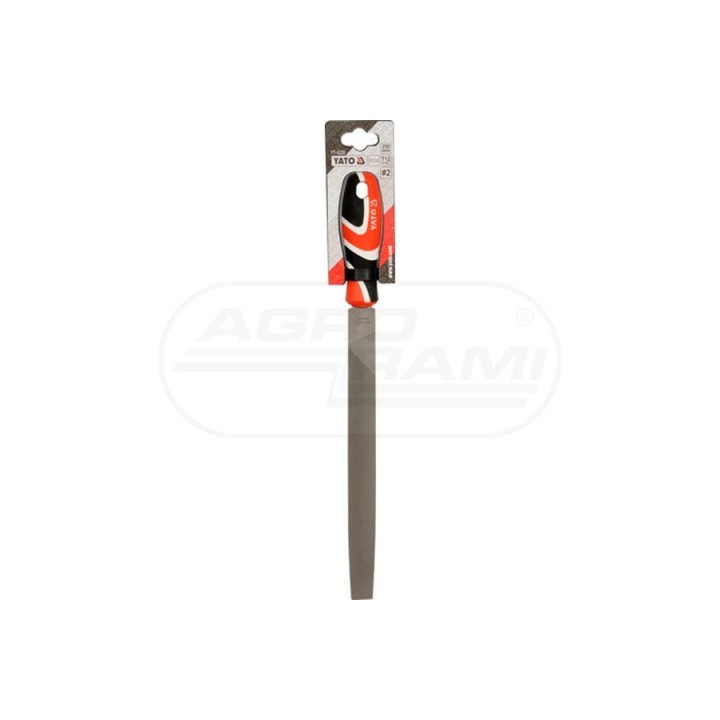Pilnik do metalu płaski półgładzik YATO 250 mm YT6228