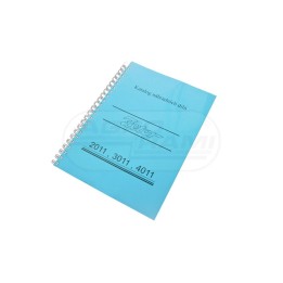 KATALOG ZETOR 2011/4011 222212801 PRODUKT CZESKI