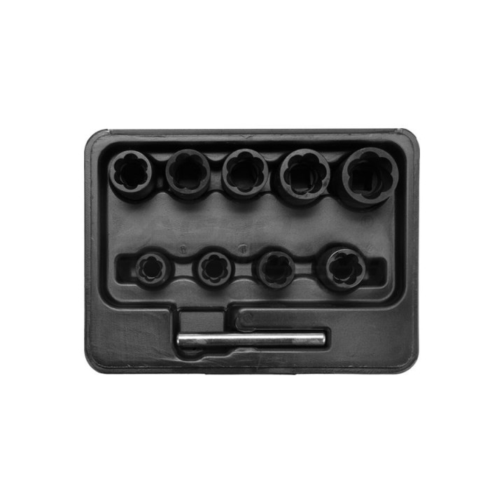 Wykrętaki do śrub YATO 3/8" 10-19 mm 10 sztuk YT0603