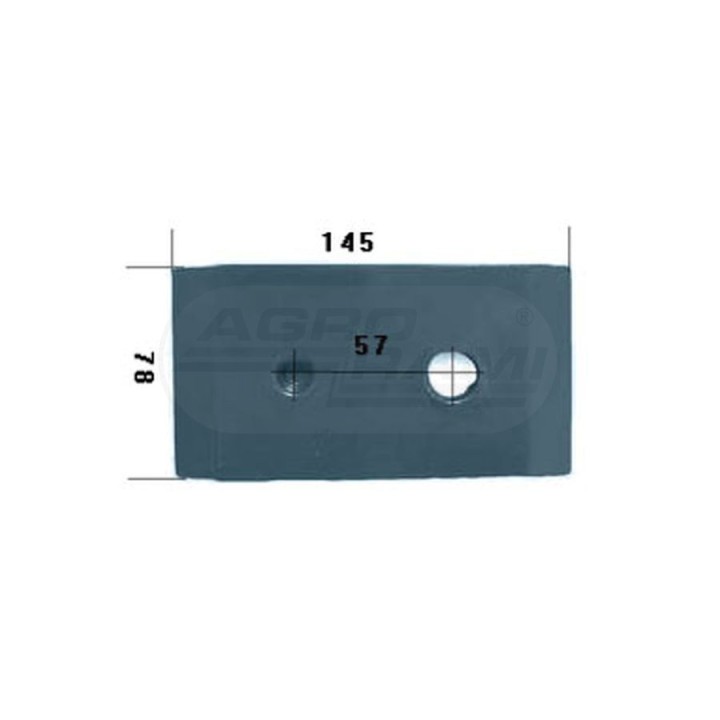 NAKŁADKA PŁOZY P/L 073614 ITA 073614, KK073614, KK073614R PRODUKT WŁOSKI