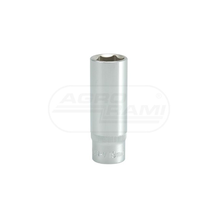 Nasadka sześciokątna długa YATO 1/2" 19 mm YT1232