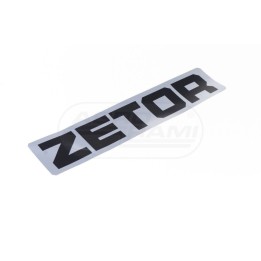 Napis mały Zetor 80804524 PRODUKT CZESKI