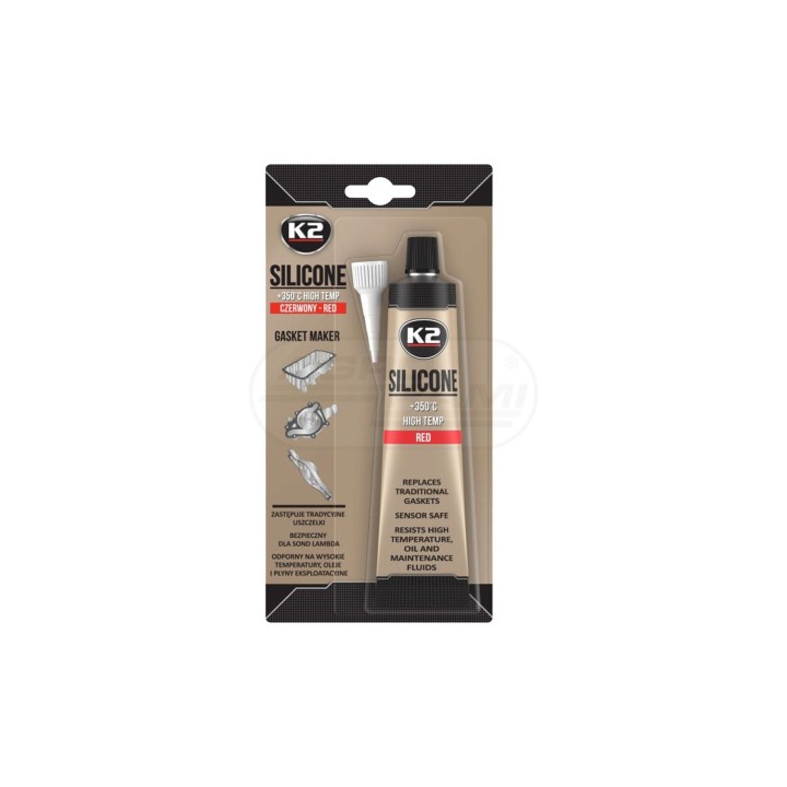 Silikon czerwony K2 350*C B2400N 85 GR.