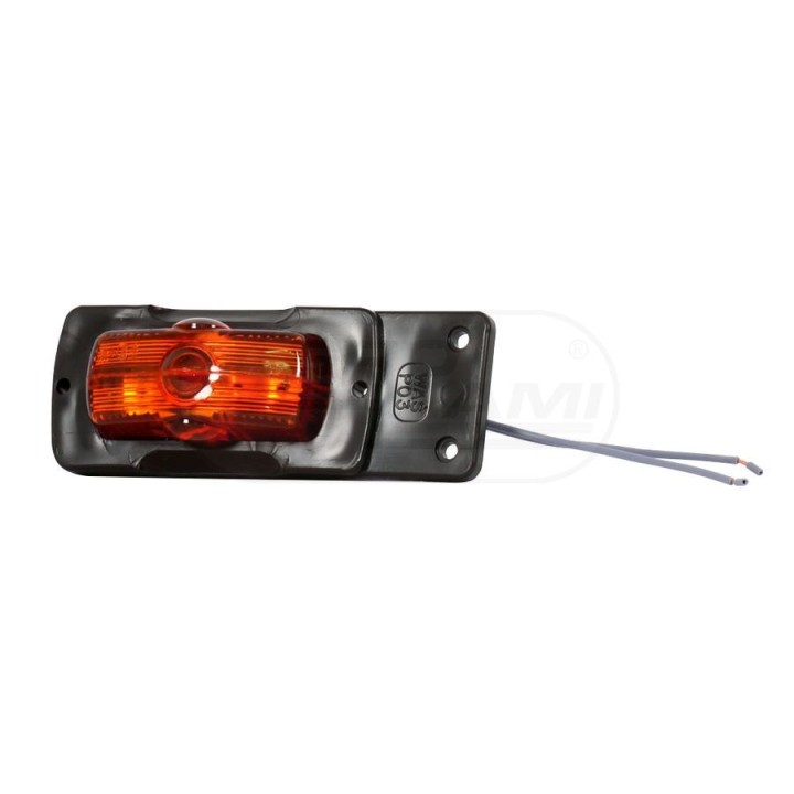 Lampa pozycyjna boczna, jednofunkcyjna, 12V-24V 34, PO3 WAŚ