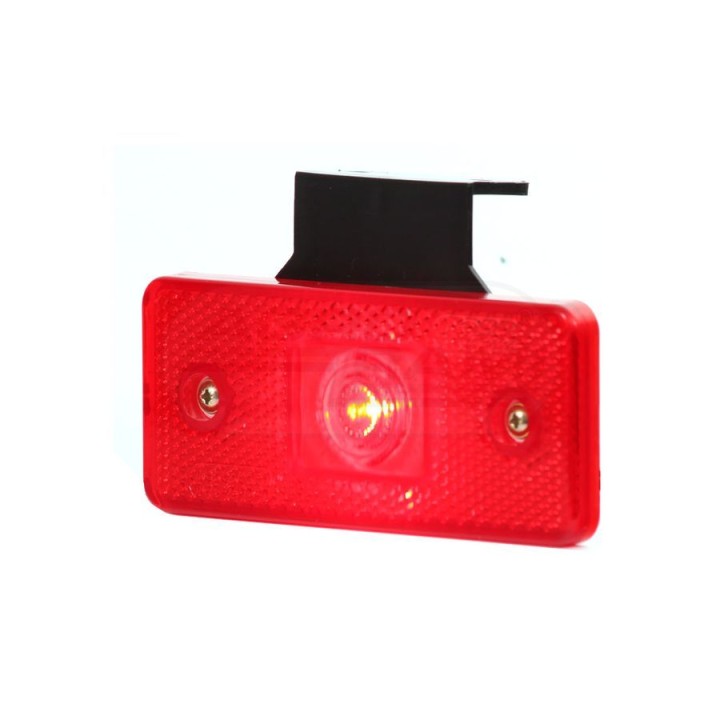 Lampa zespolona obrysowa tylna, 12V-24V + przewody 22cm LgY-S 0,75mm2, diody 103Z, W17D WAŚ