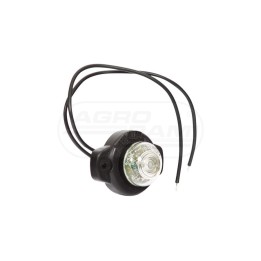 Lampa pozycyjna boczna, jednofunkcyjna, 12V-24V + przewody 22cm LgY-S 0,75mm2, diody 149, W24 WAŚ