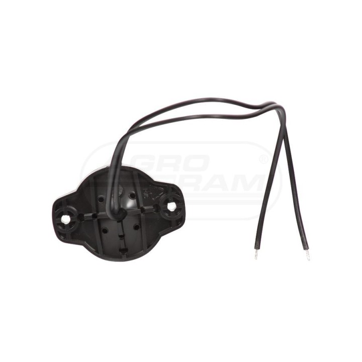 Lampa pozycyjna boczna, jednofunkcyjna, 12V-24V + przewody 22cm LgY-S 0,75mm2, diody 149, W24 WAŚ