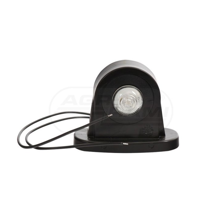 Lampa zespolona obrysowa przednio-tylna lewa, 12V-24V + przewody 33cm LgY-S 0,75mm2, diody 137L, W21.4 WAŚ