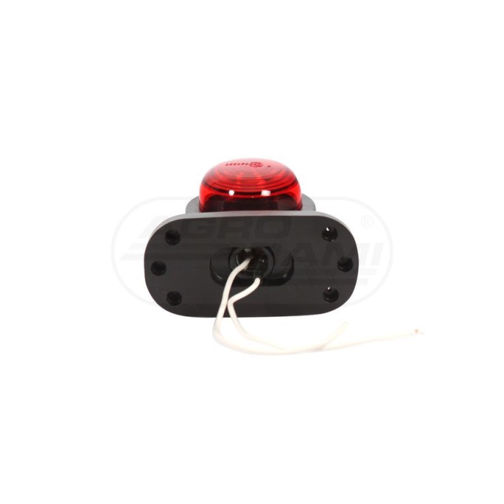 Lampa zespolona obrysowa przednio-tylna, 12V-24V + przewody 17cm LgY-S 0,75mm2 264, W21.4Ż JK 1.3 PRODUKT POLSKI