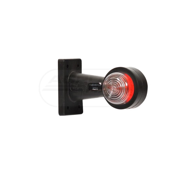 Lampa zespolona obrysowa przednio-tylna, 12V-24V + przewody 11cm LgY-S 0,75mm2 266, W21.6Ż JK 1.5 PRODUKT POLSKI