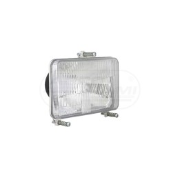 Reflektor przedni H4 2F 167x106+ uszczelka, żarówka 3Ł 130x120 płaskie MF4235, MF8260, RENAULT 41/181-101 RE.27001, 7700692117 W