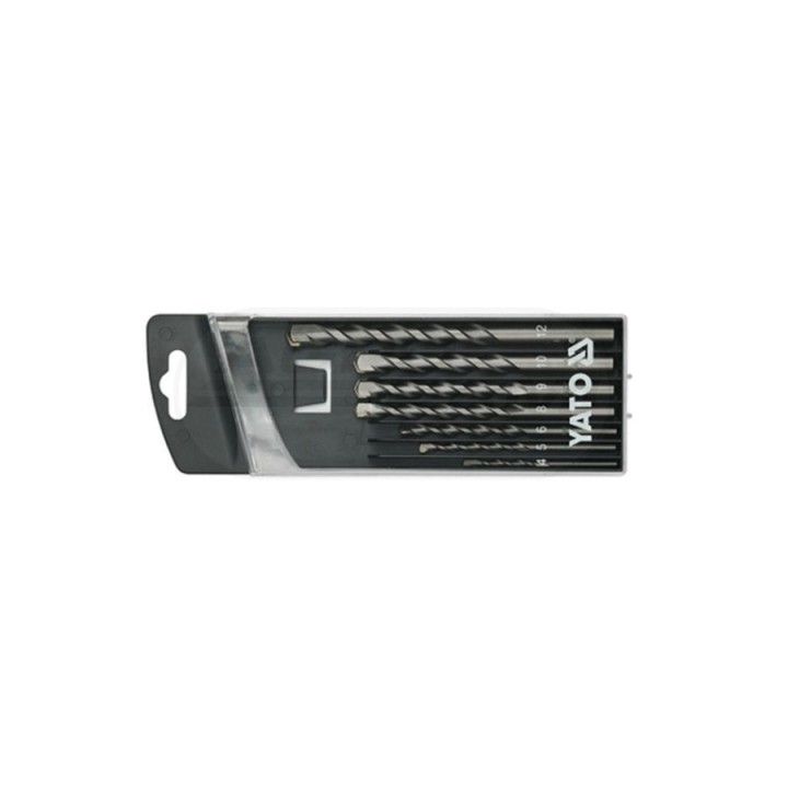 Wiertła do betonu walcowe YATO 4-12 mm 7 sztuk YT-4390