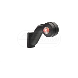 Lampa zespolona obrysowa przednio-tylna prawa, 12V-24V + przewody 25cm LgY-S 0,75mm2, diody 152P, W21.10 WAŚ