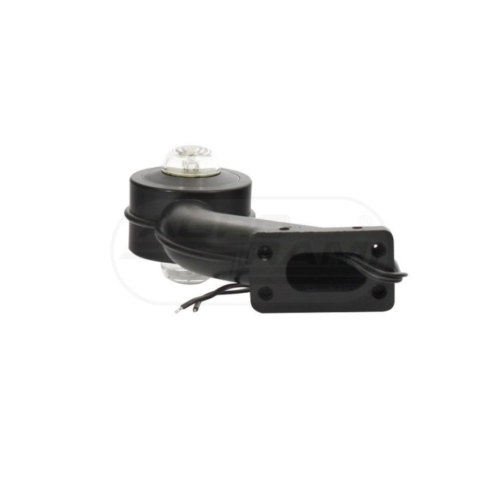 Lampa zespolona obrysowa przednio-tylna prawa, 12V-24V + przewody 25cm LgY-S 0,75mm2, diody 152P, W21.10 WAŚ