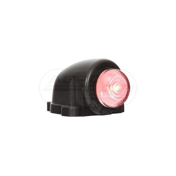 Lampa obrysowa tylna, jednofunkcyjna, 12V-24V + przewody 20cm LgY-S 0,75mm2, diody 131, W25 WAŚ