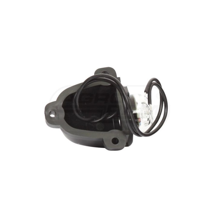 Lampa obrysowa tylna, jednofunkcyjna, 12V-24V + przewody 20cm LgY-S 0,75mm2, diody 131, W25 WAŚ