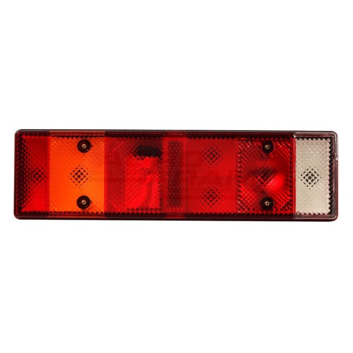 Lampa zespolona ze światłem pozycyjnym bocznym lewa, 12V-24V 153, W26L WAŚ