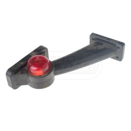 Lampa obrysowa skośna długa z odblaskiem JK1-7 PRODUKT POLSKI