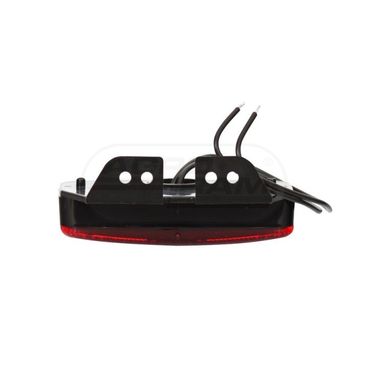 Lampa zespolona obrysowa tylna, 12V-24V + przewody 22cm LgY-S 0,75mm2, diody 224Z, W46 WAŚ