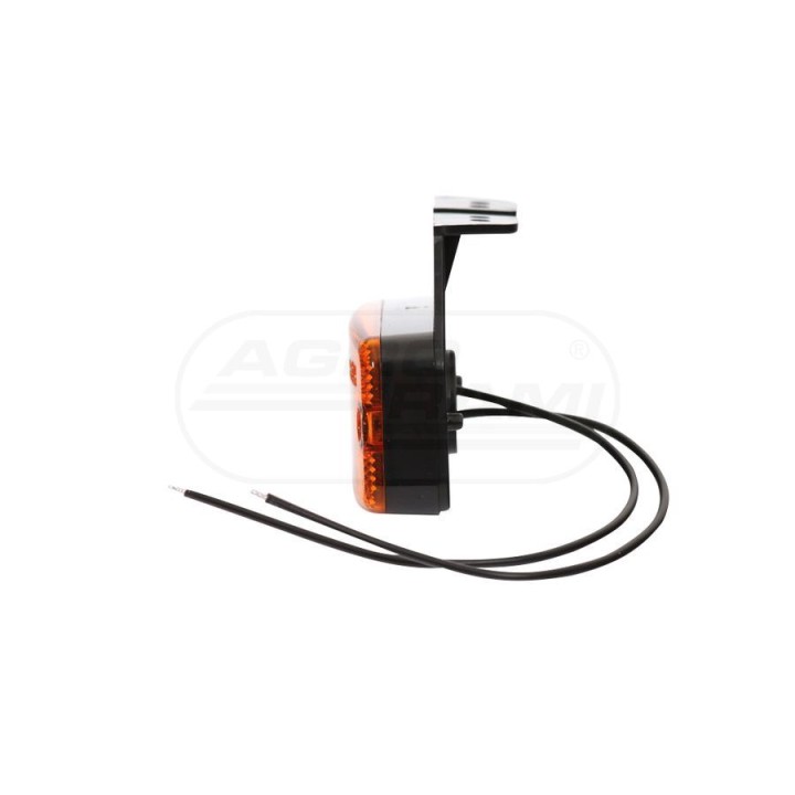 Lampa zespolona pozycyjna boczna, 12V-24V + przewody 22cm LgY-S 0,75mm2, diody 223Z, W46 WAŚ