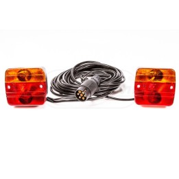 Zestaw lamp na magnes 7mb. 12V Z07(GR)